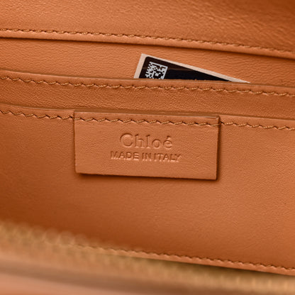 Chloe Calfskin Suede Small Roy Bag Caramel 6 of 14