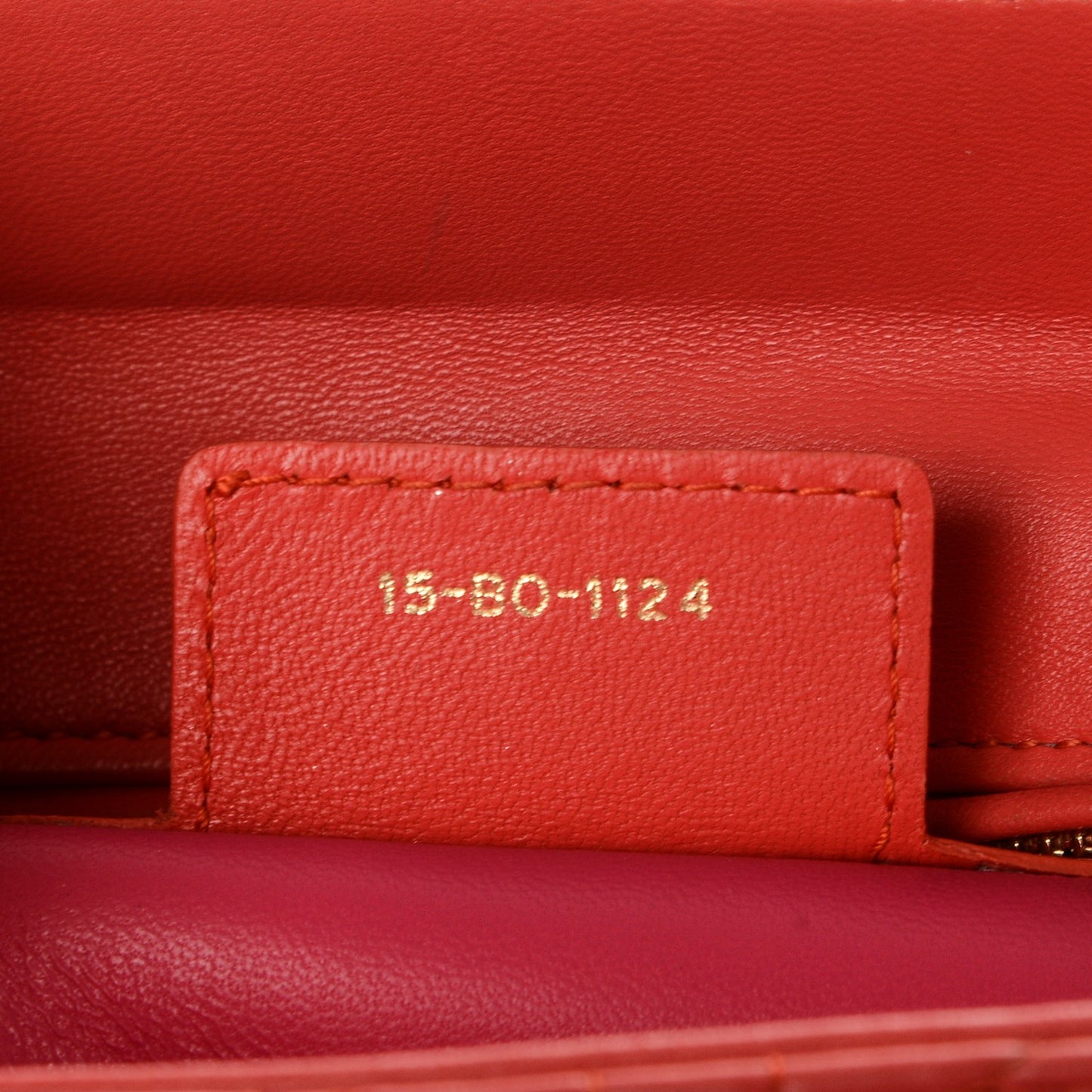 Lambskin Cannage Medium Tri-Color Lady Dior Pink