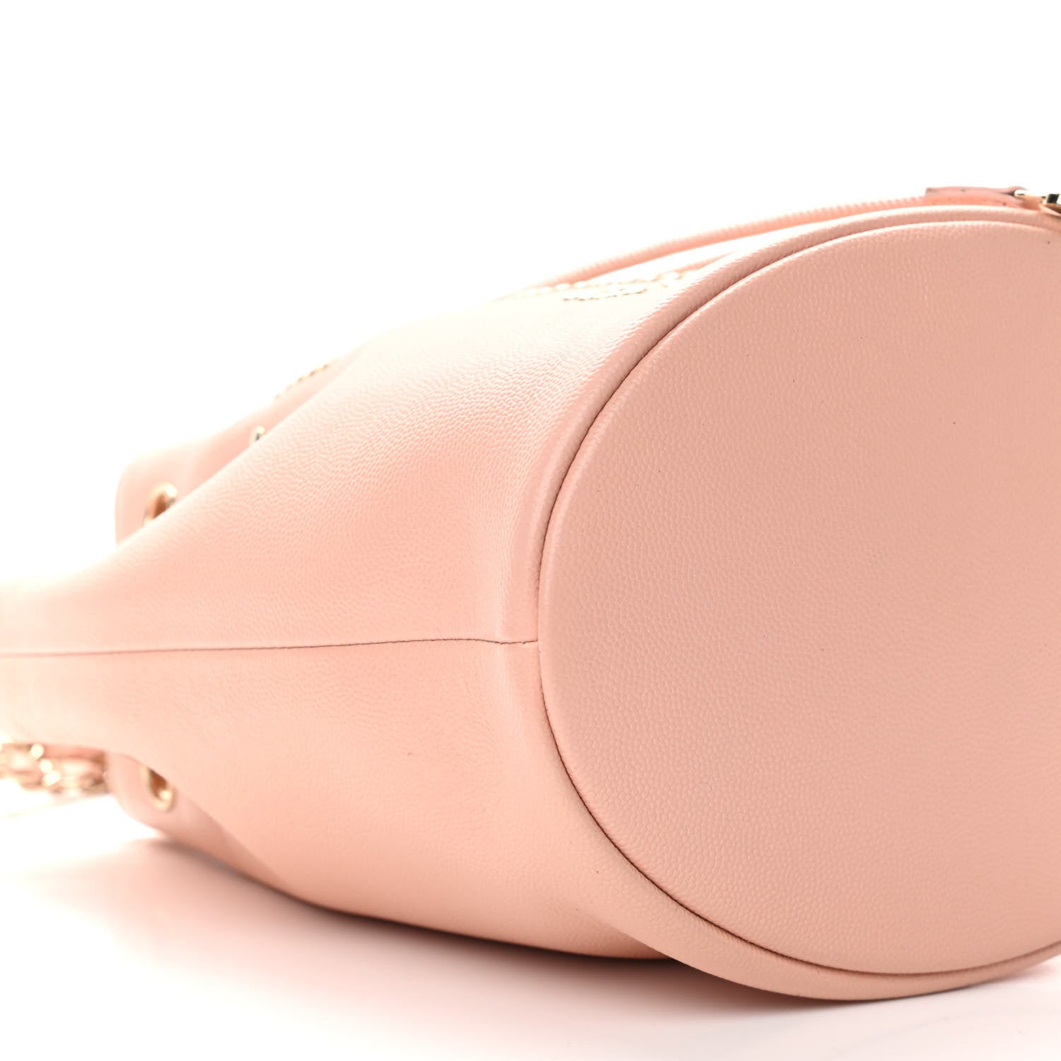 Chanel Caviar Deauville Drawstring Bucket Bag Light Pink 9 of 11