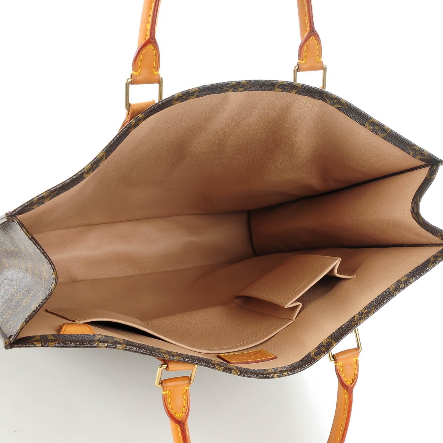 Louis Vuitton Monogram Sac Plat 5 of 9