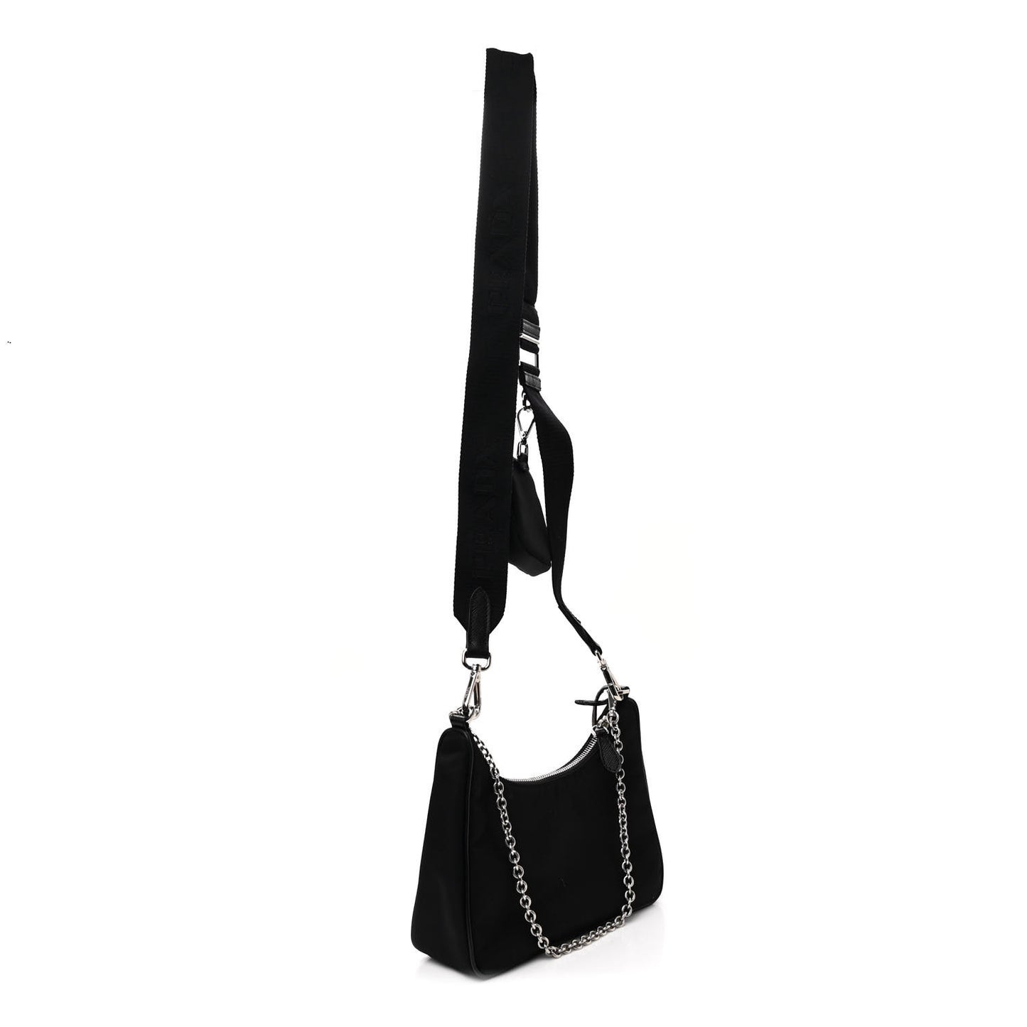 Nylon Re-Edition 2005 Shoulder Bag Black