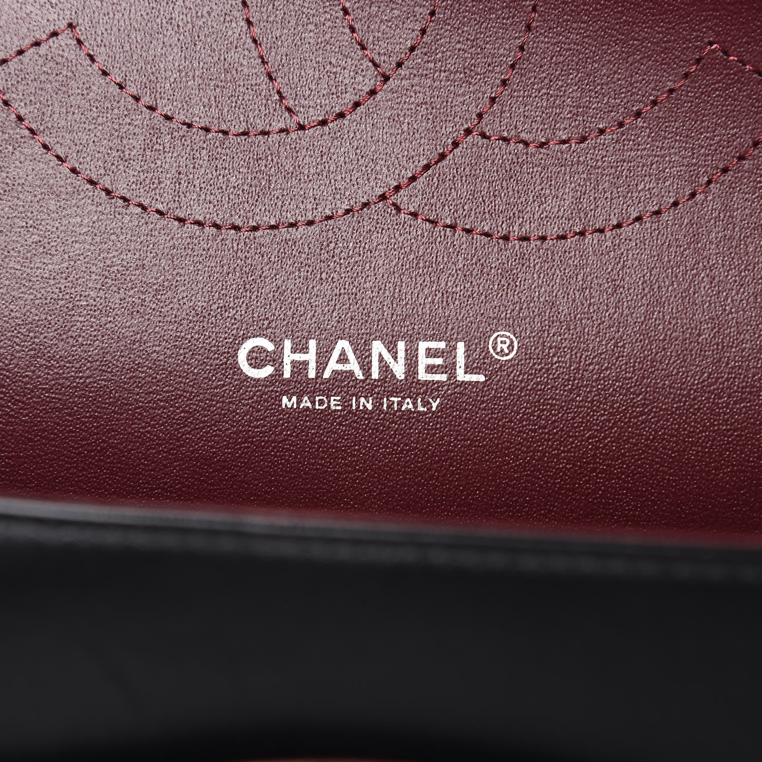 Chanel Lambskin Quilted Jumbo Double Flap Black 6 of 10