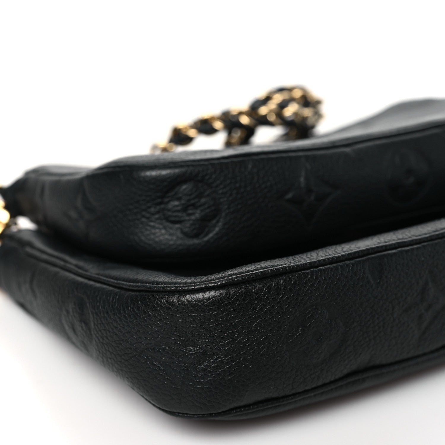 Louis Vuitton Empreinte Monogram Giant Multi Pochette Accessories Black 9 of 10