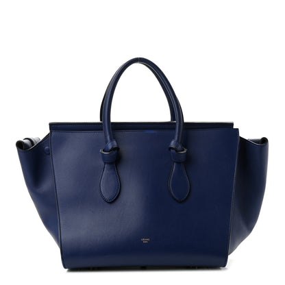 Celine Smooth Calfskin Small Tie Knot Tote Dark Indigo 1 of 10