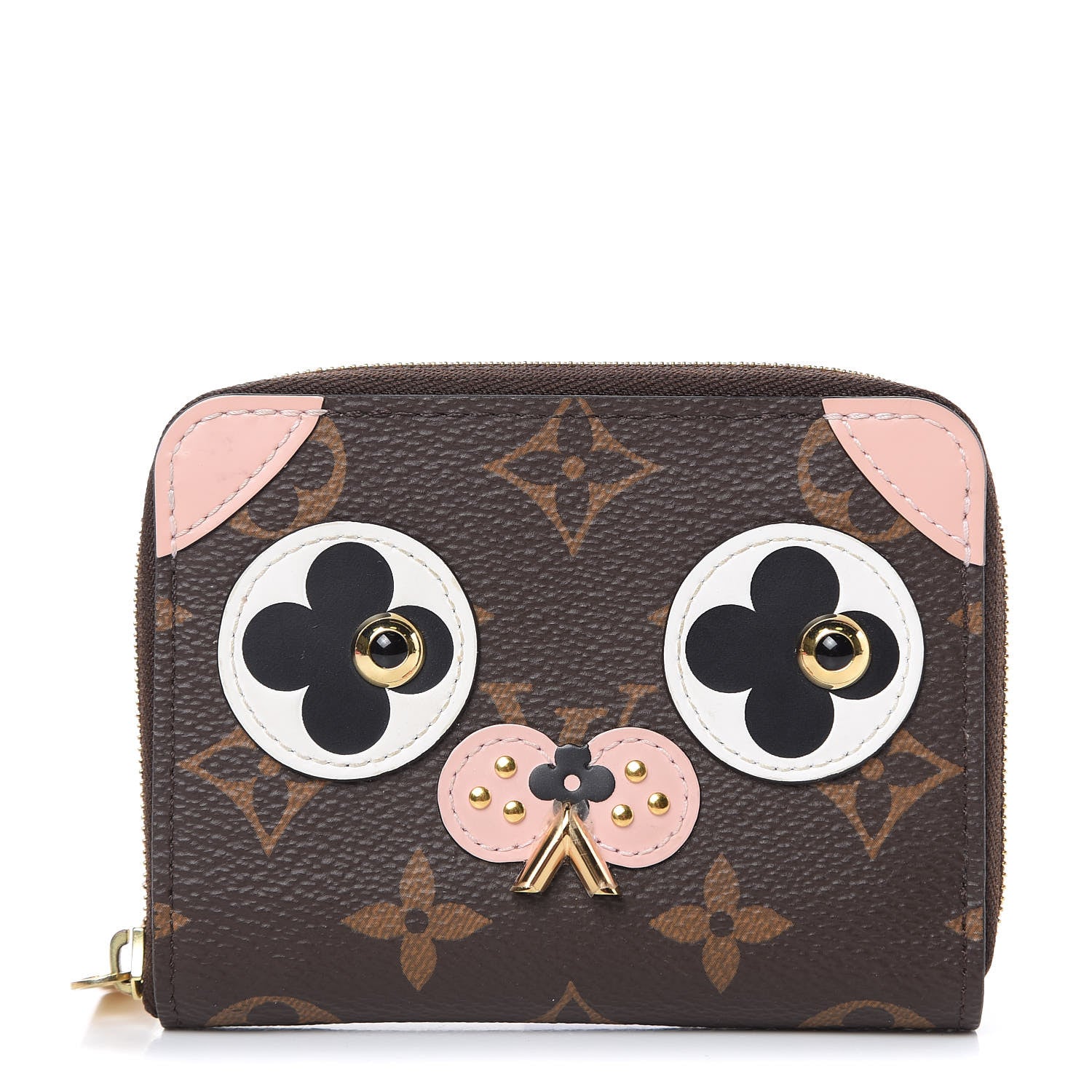 Louis Vuitton Monogram Valentine Dog Zippy Coin Purse 1 of 7