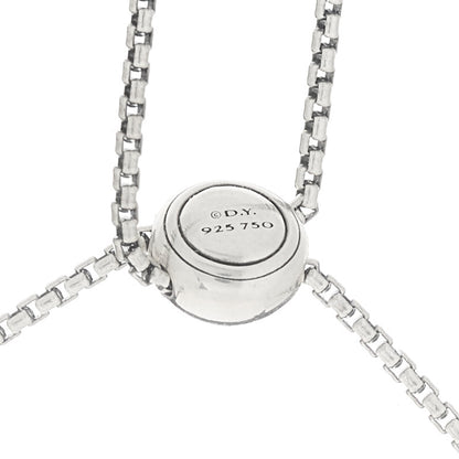 David Yurman Sterling Silver 18K Yellow Gold Diamond Black Onyx Mother of Pearl DY Elements Convertible Pendant Necklace 4 of 6
