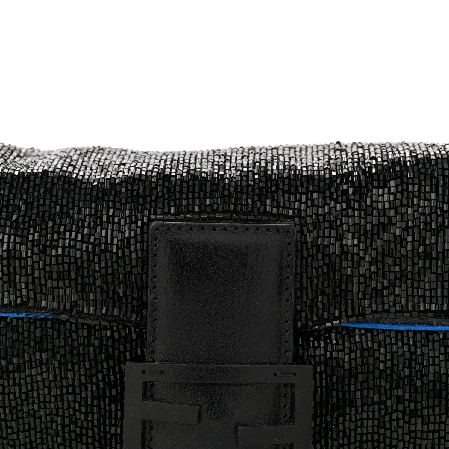 Fendi Beaded Baguette Black 7 of 10