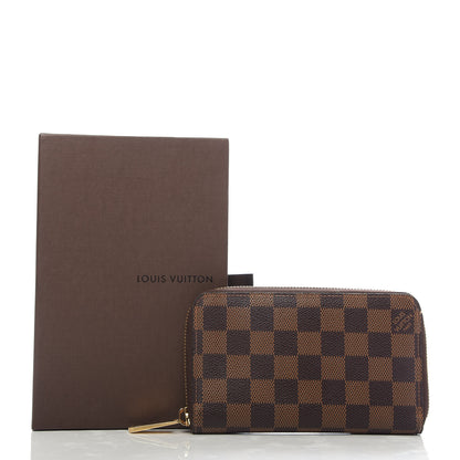 Louis Vuitton Damier Ebene Zippy Compact Wallet 10 of 10