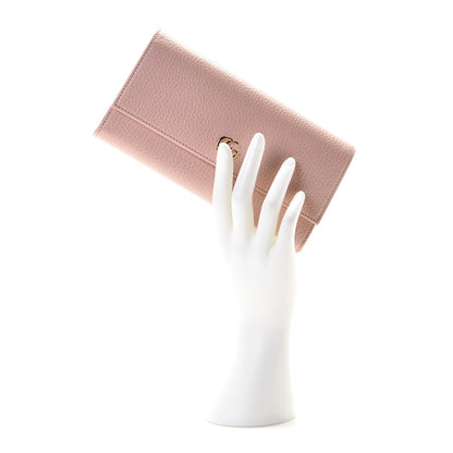 Gucci Dollar Calfskin GG Marmont Continental Wallet Perfect Pink 4 of 8