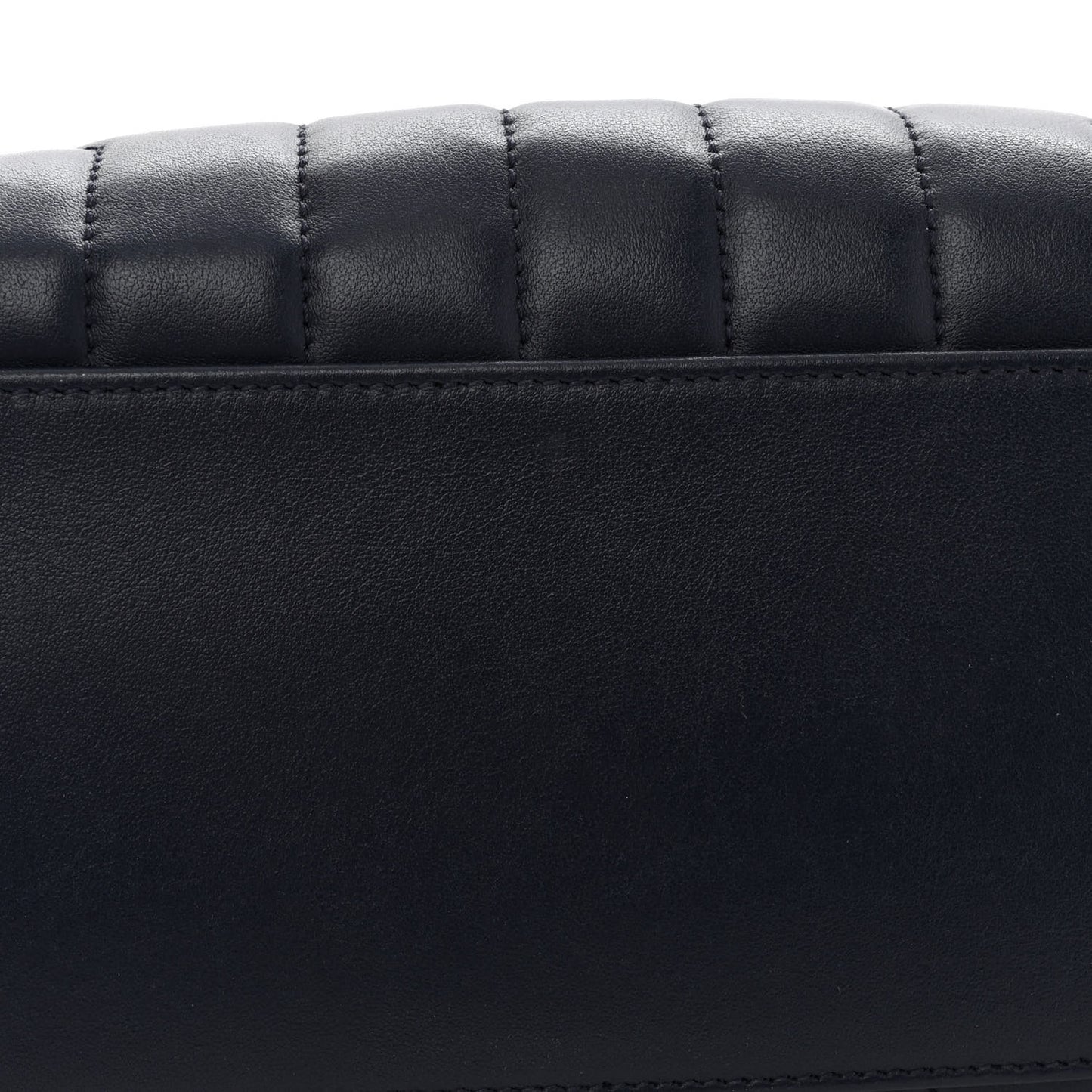 Calfskin Y Quilted Monogram Medium Loulou Chain Satchel Medium Blue