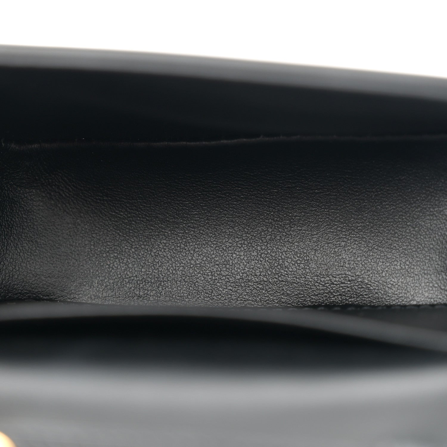 Celine Shiny Calfskin Mini Triomphe Black 5 of 11