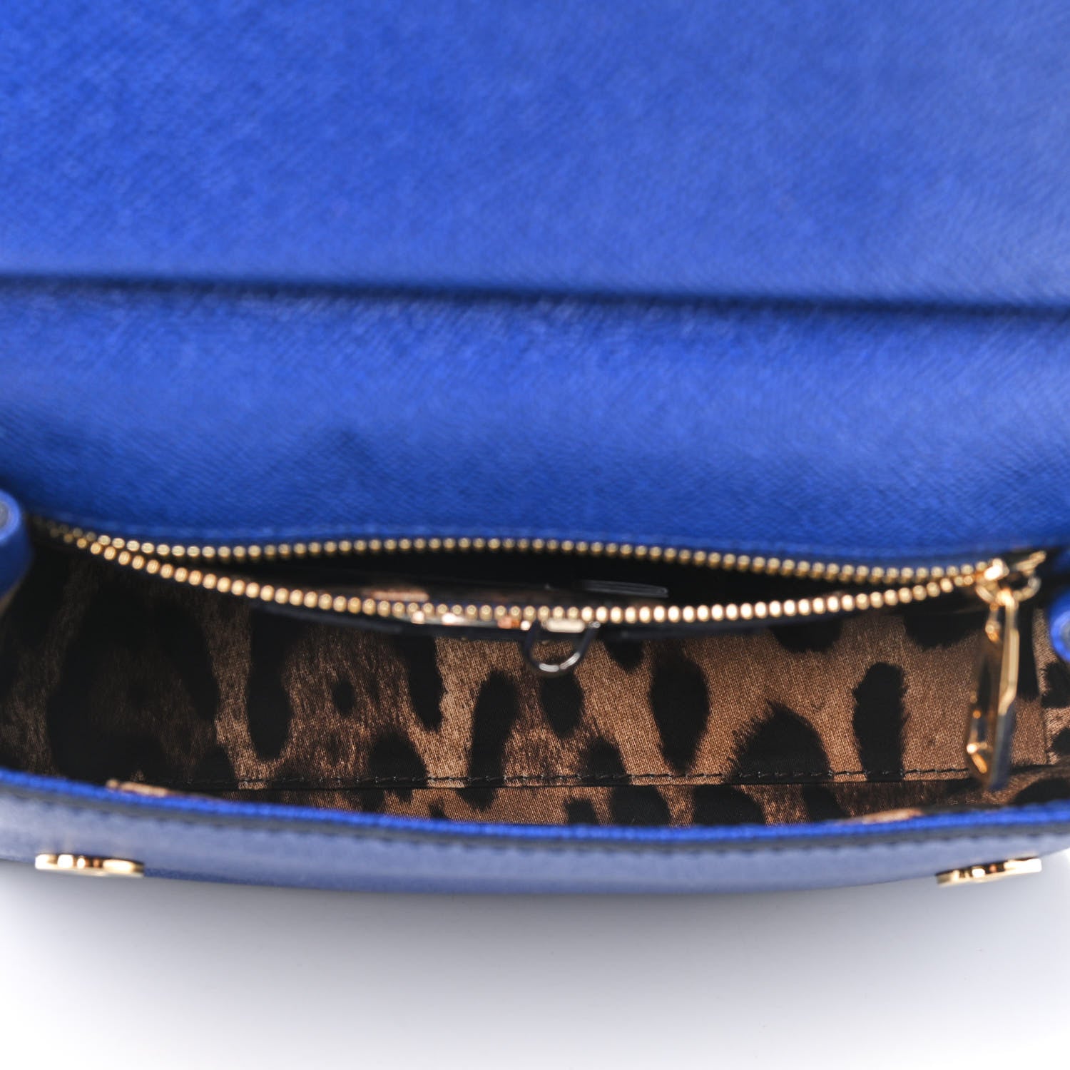 Dolce & Gabbana Dauphine Medium Miss Sicily Satchel Blue 4 of 9
