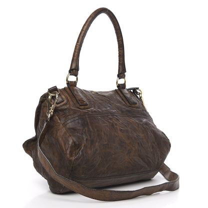 Givenchy Tumbled Sheepskin Medium Pandora Charcoal 3 of 16