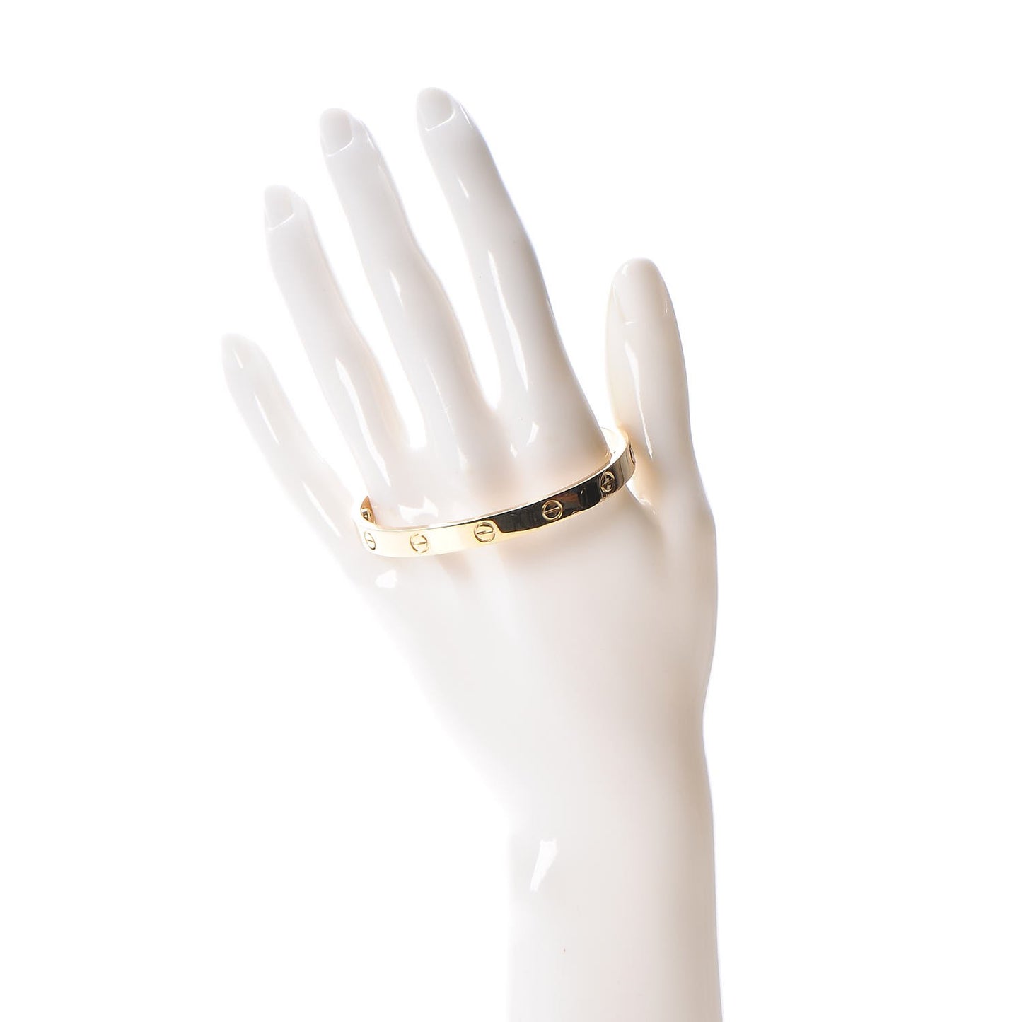 18K Yellow Gold LOVE Bracelet 17