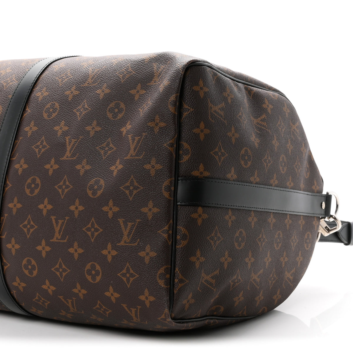 Louis Vuitton Monogram Macassar Keepall Bandouliere 55 9 of 9