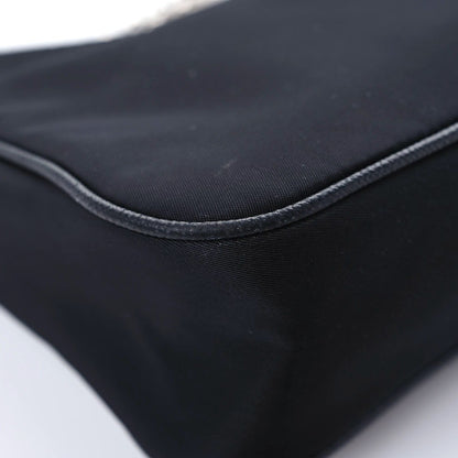 Prada Nylon Re-Edition 2005 Shoulder Bag Black 7 of 14