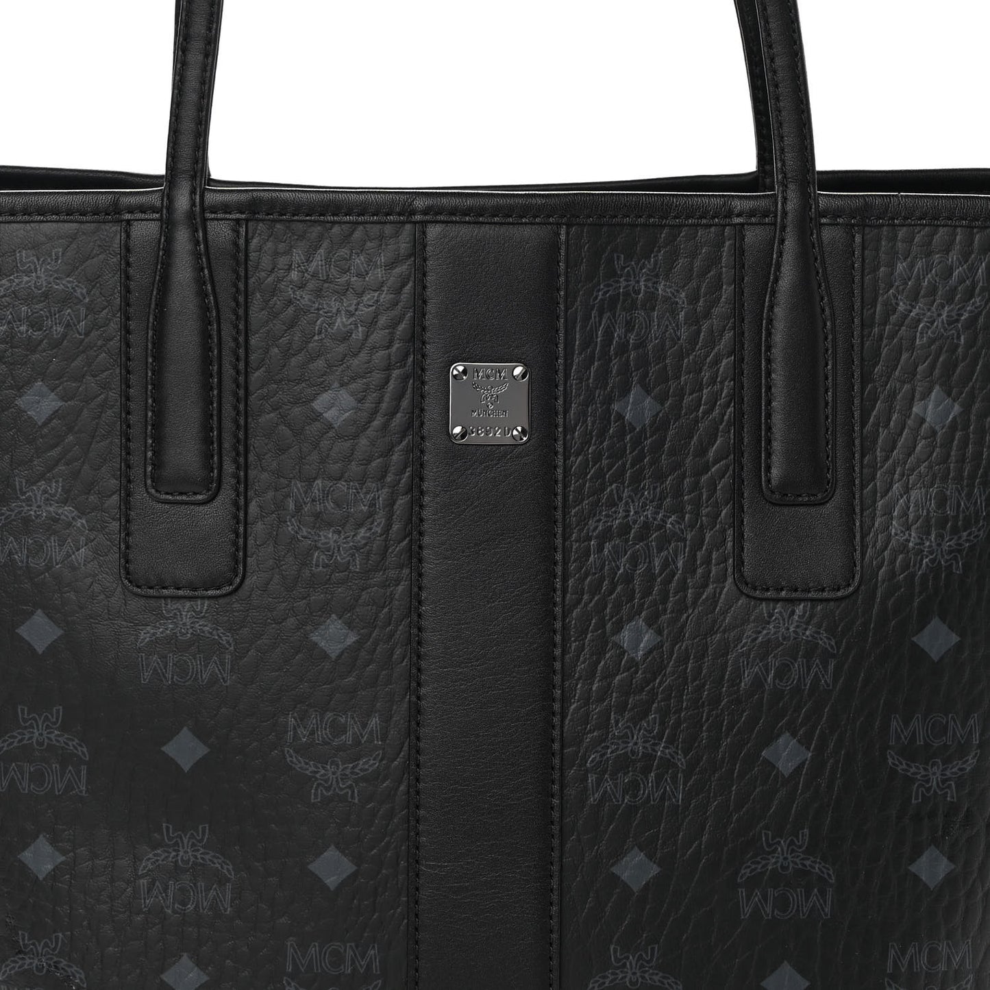 Visetos Small Liz Reversible Shopper Tote Black