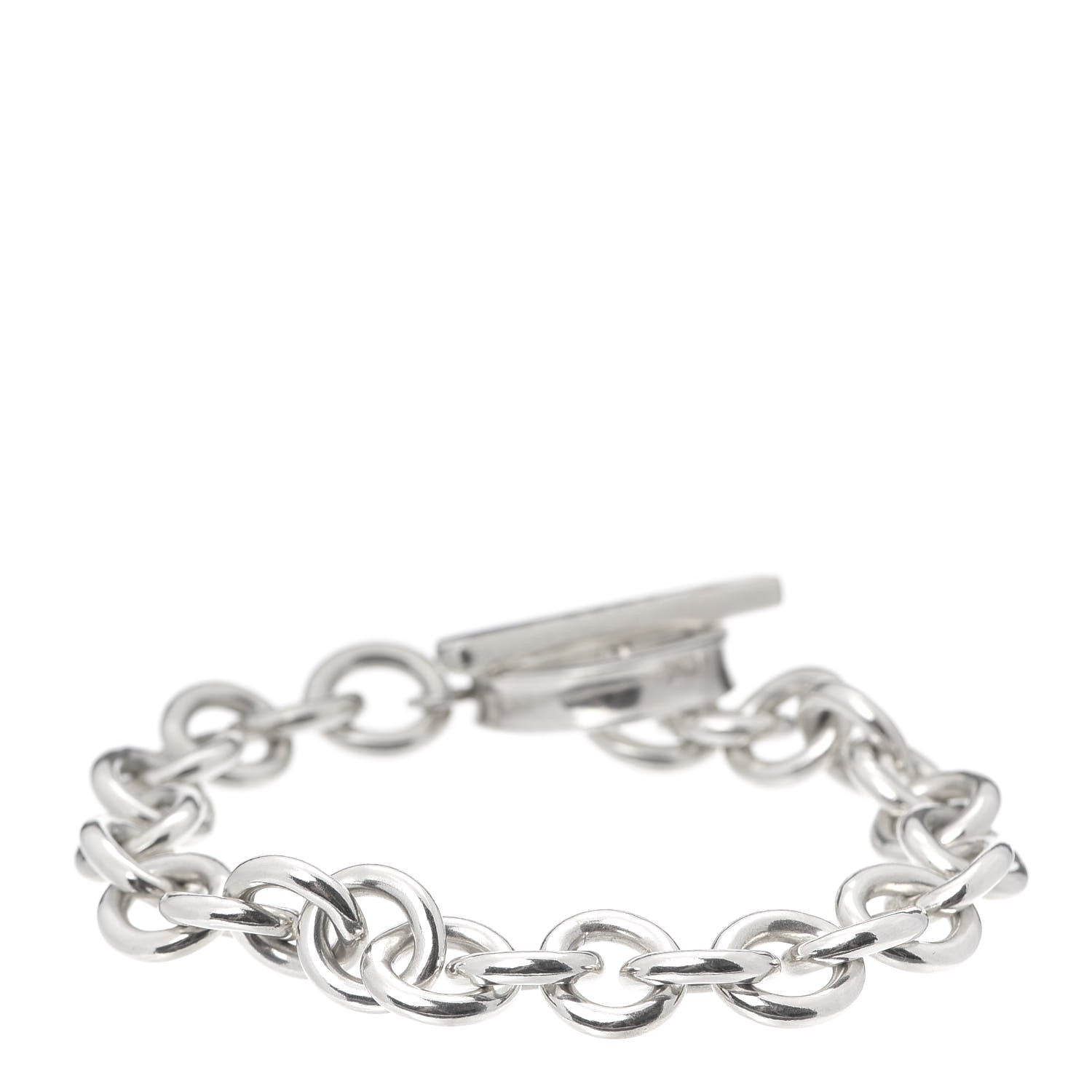 Tiffany Sterling Silver 1837 Toggle Bracelet 3 of 5