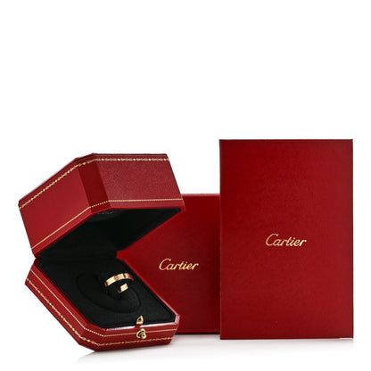 Cartier 18K Yellow Gold 3.5mm LOVE Wedding Band Ring 51 5.75 5 of 5
