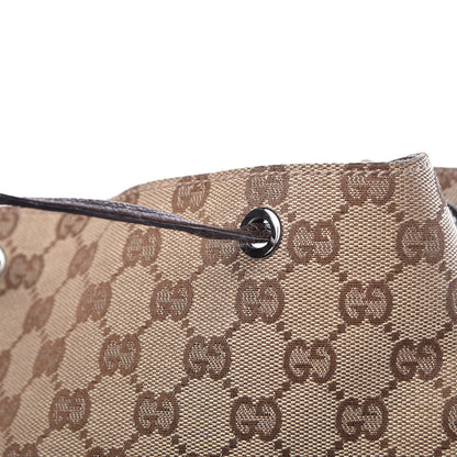 Gucci Monogram Backpack Dark Brown 12 of 21