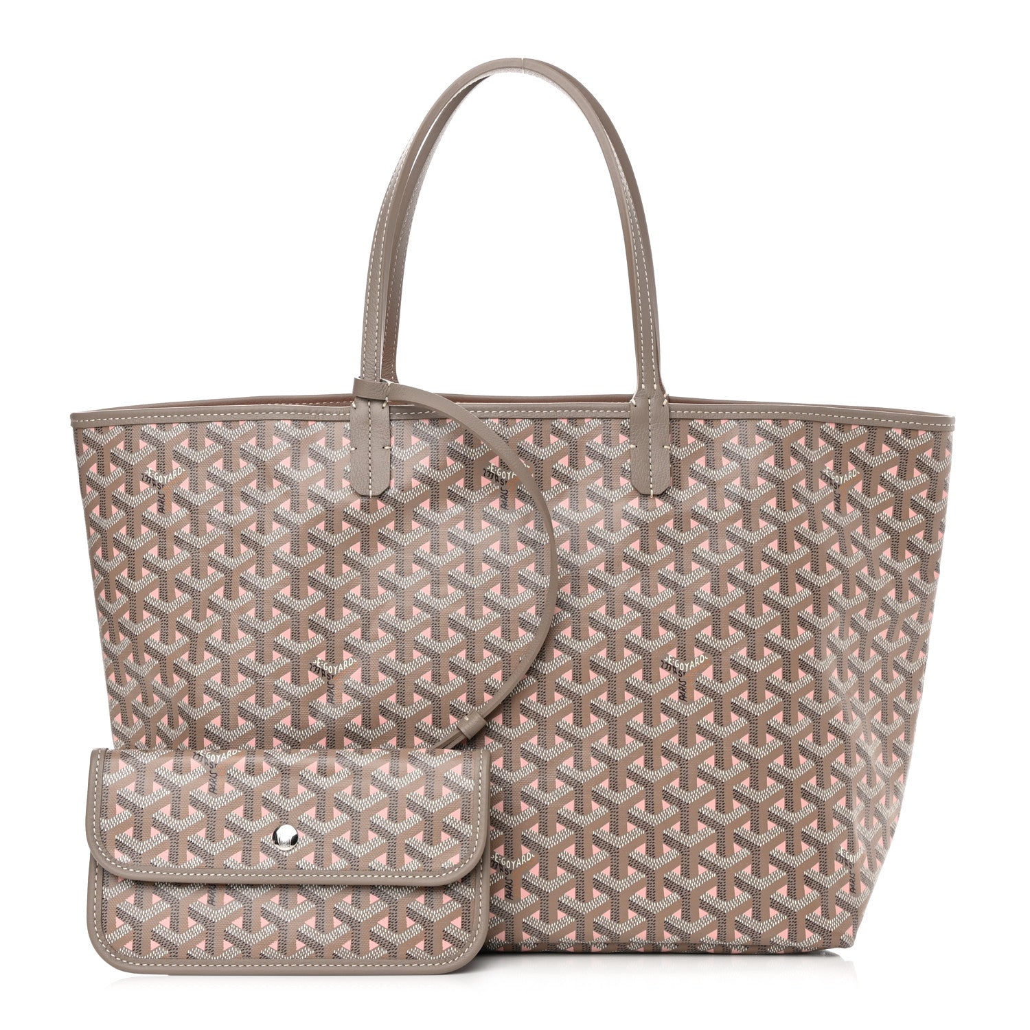 Goyard Goyardine Saint Louis Claire Voie PM Grege Powder Pink 1 of 11