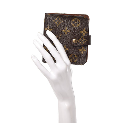 Louis Vuitton Monogram Compact Zippe Zipped Wallet 2 of 8