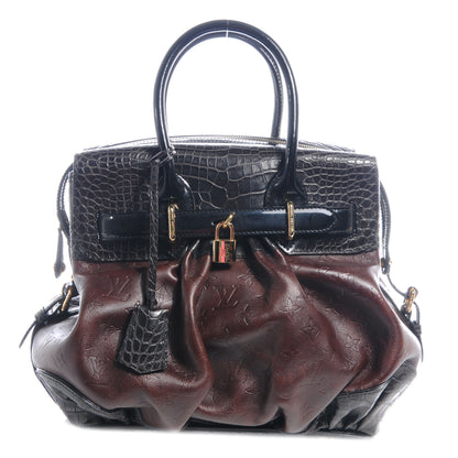 Louis Vuitton Monogram Embossed Alligator Les Extraordinaires City Steamer 1 of 7