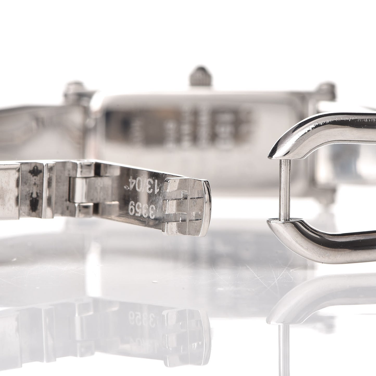 Stainless Steel Diamond 12mm 1500L Horsebit Quartz Watch