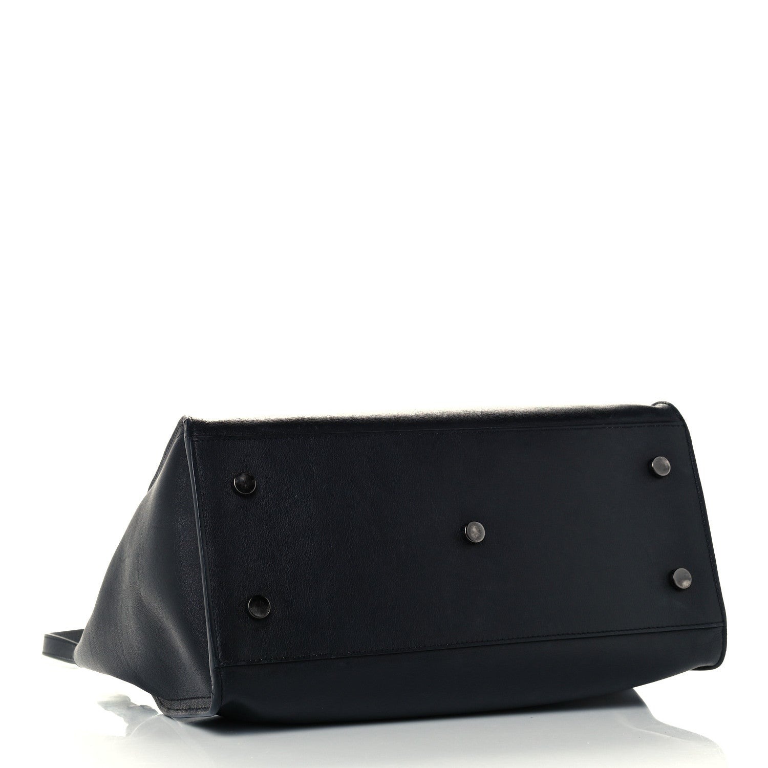 Saint Laurent Calfskin Small Monogram Cabas Black 4 of 13
