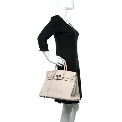 Hermes Taurillon Clemence Birkin 35 2 of 22