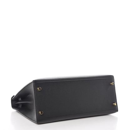 Hermes Epsom Kelly Sellier 28 Black 5 of 39