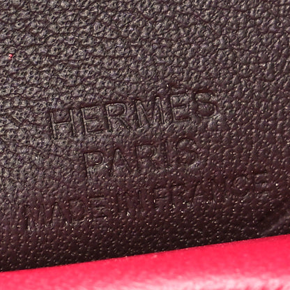Hermes Milo Lambskin Grigri Rodeo Pegase Horse Bag Charm PM Framboise Rose Sakura Rouge Sellier 3 of 4