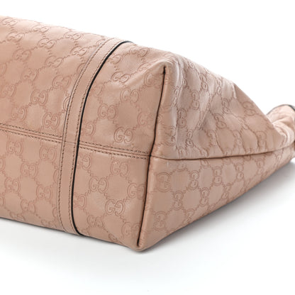 Gucci Guccissima Vitello Tender Medium Joy Tote Winter Rose 9 of 9
