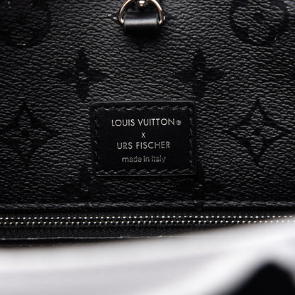 Louis Vuitton X UF Tufted Monogram Tufted Cabas White Black 8 of 10