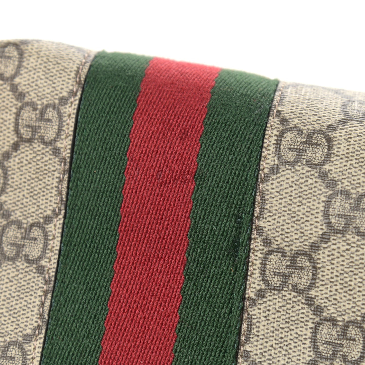 Gucci GG Supreme Monogram Medium Ophidia Shopping Tote Brown 13 of 15