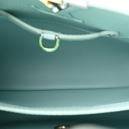 Louis Vuitton Taurillon Capucines BB Iridescent Topaz 5 of 11