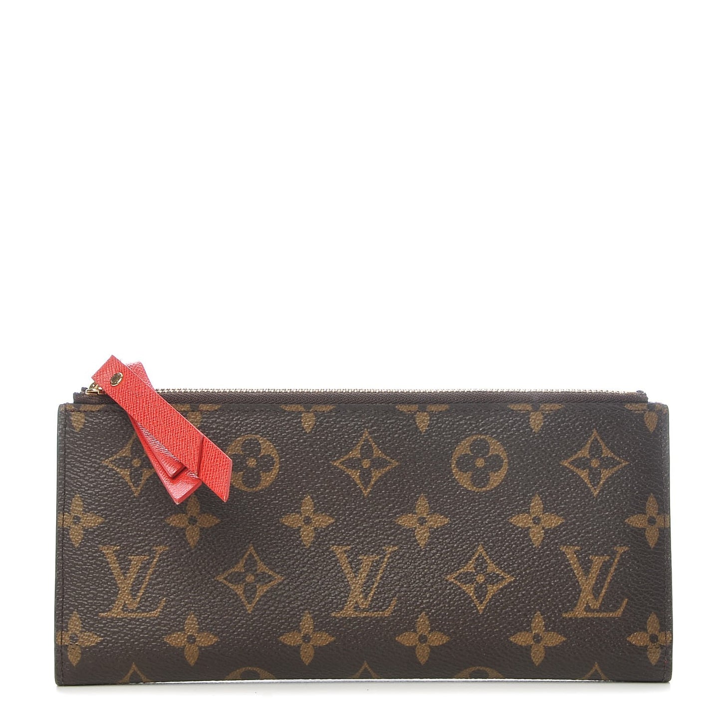 Monogram Adele Wallet Coquelicot