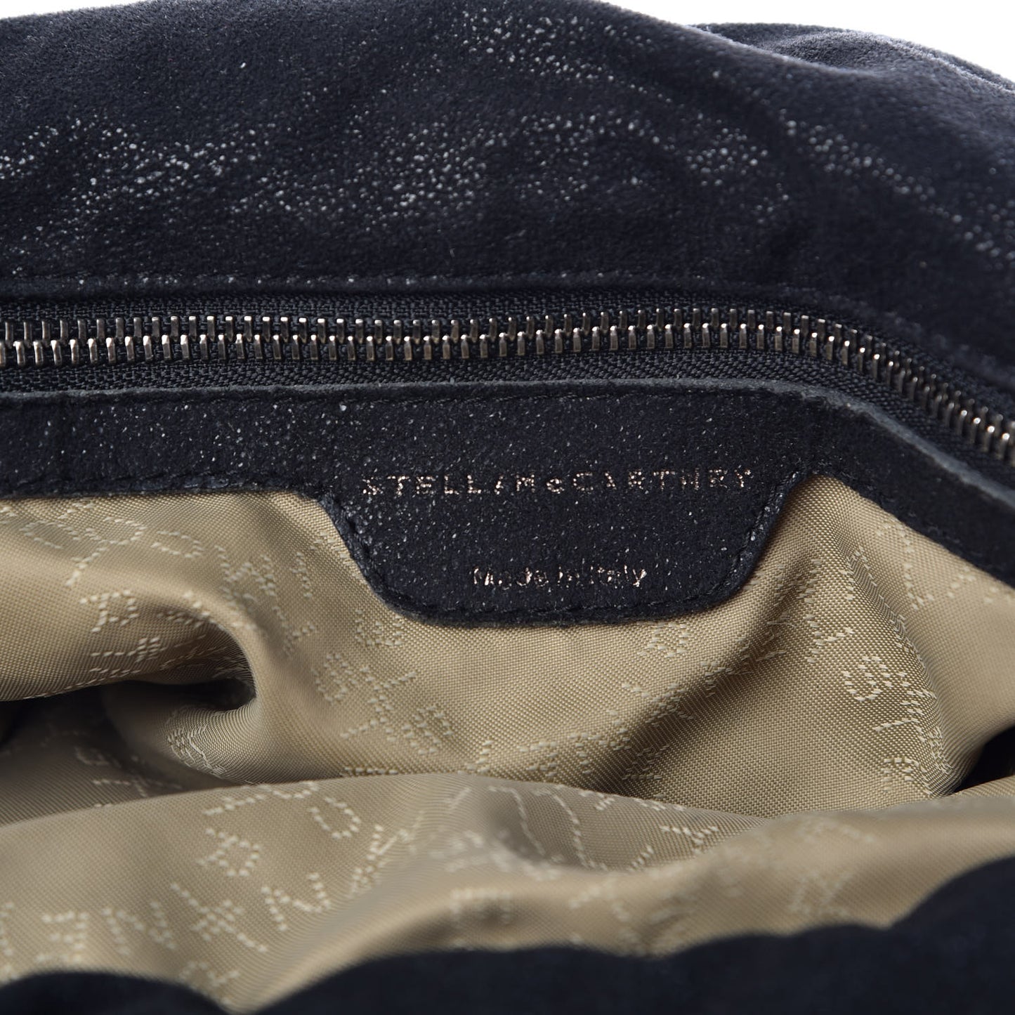 Shaggy Deer Small Falabella Tote Black