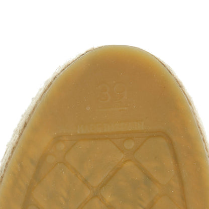 Chanel Patent Sequin CC Espadrilles 39 White 6 of 9