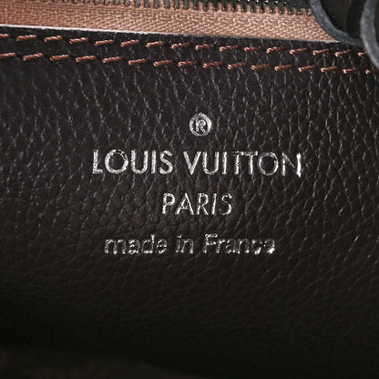 Louis Vuitton Mahina Carmel Hobo Chocolate 6 of 10