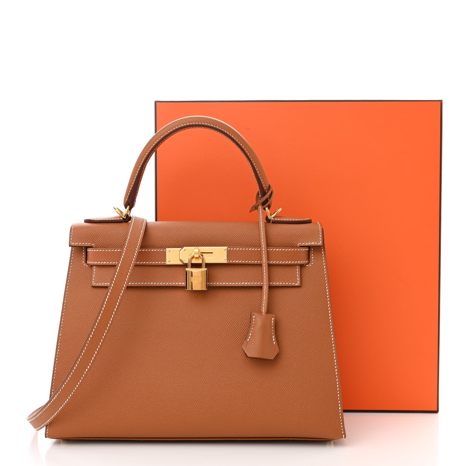 Hermes Epsom Kelly Sellier 28 Gold 13 of 13