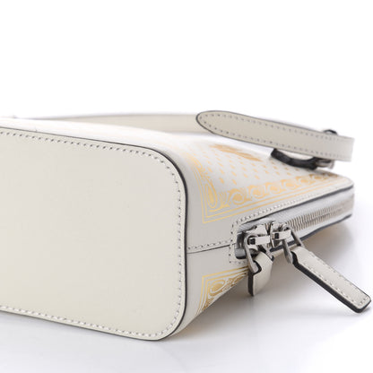 Gucci X SEGA Calfskin GUCCY Stars Mini Dome Shoulder Bag Mystic White Gold 7 of 10