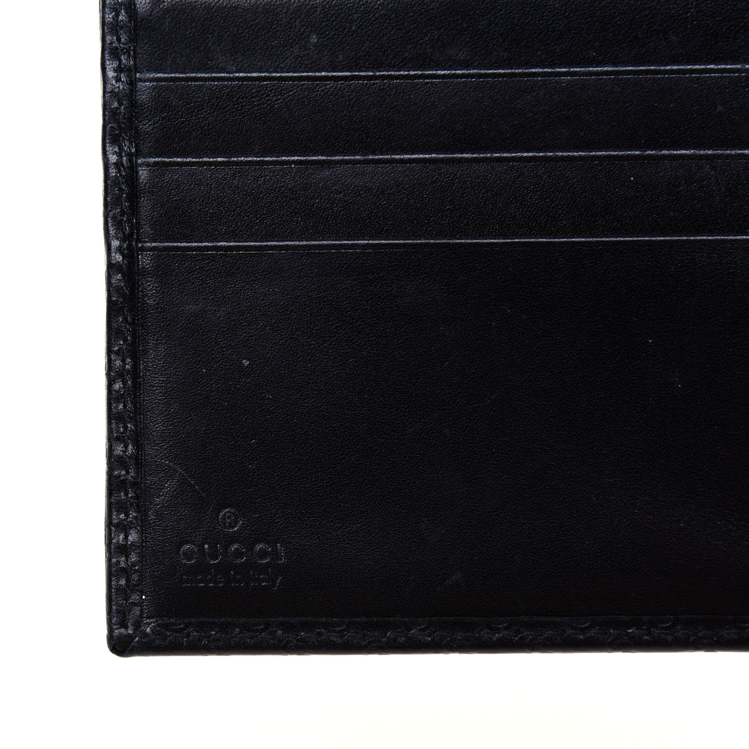 Gucci Microguccissima Compact Wallet Black 6 of 9