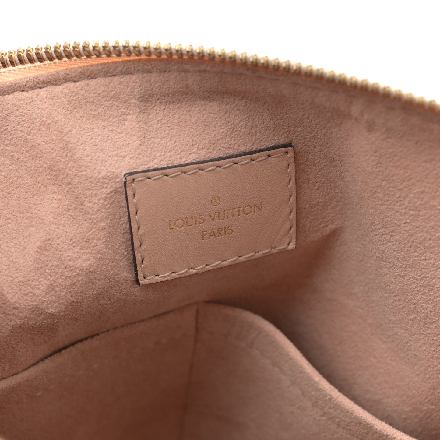 Empreinte V Tote MM Beige Rose Creme