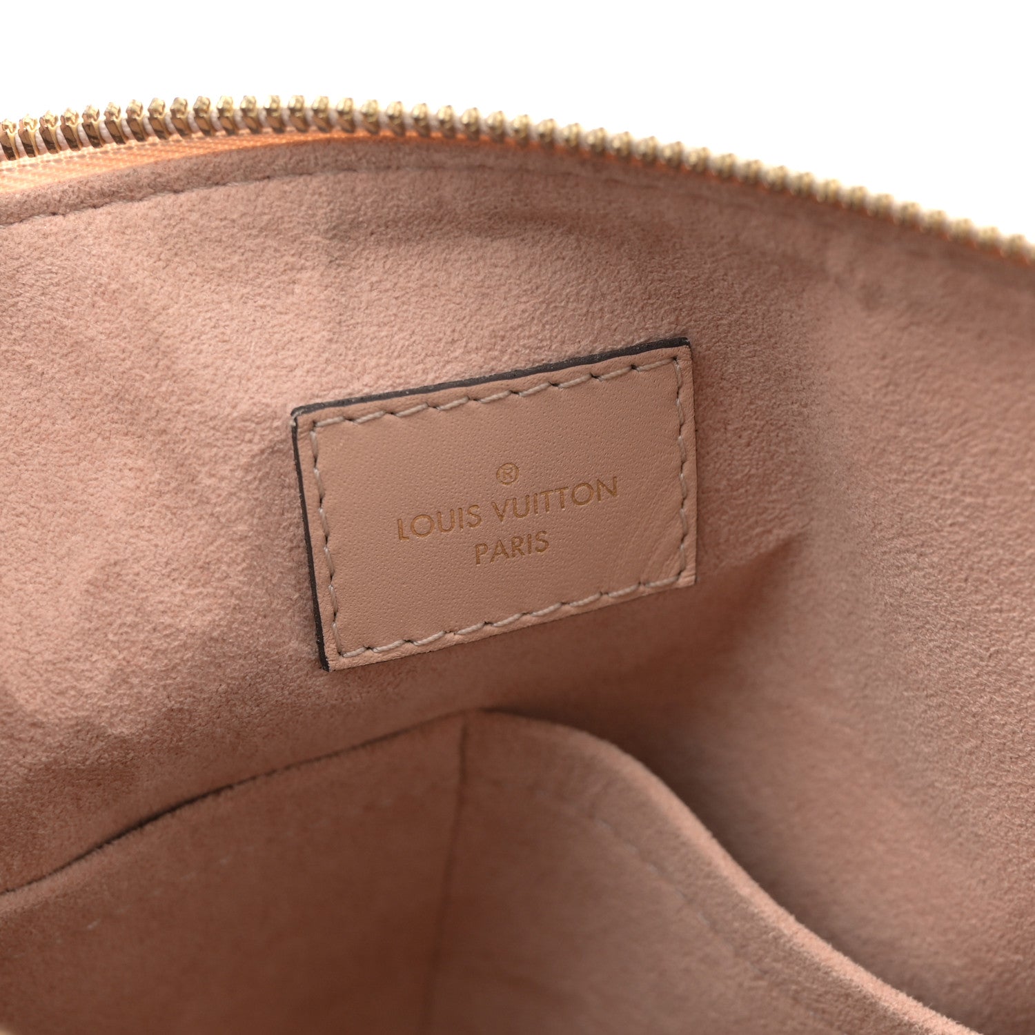 Louis Vuitton Empreinte V Tote MM Beige Rose Creme 6 of 15