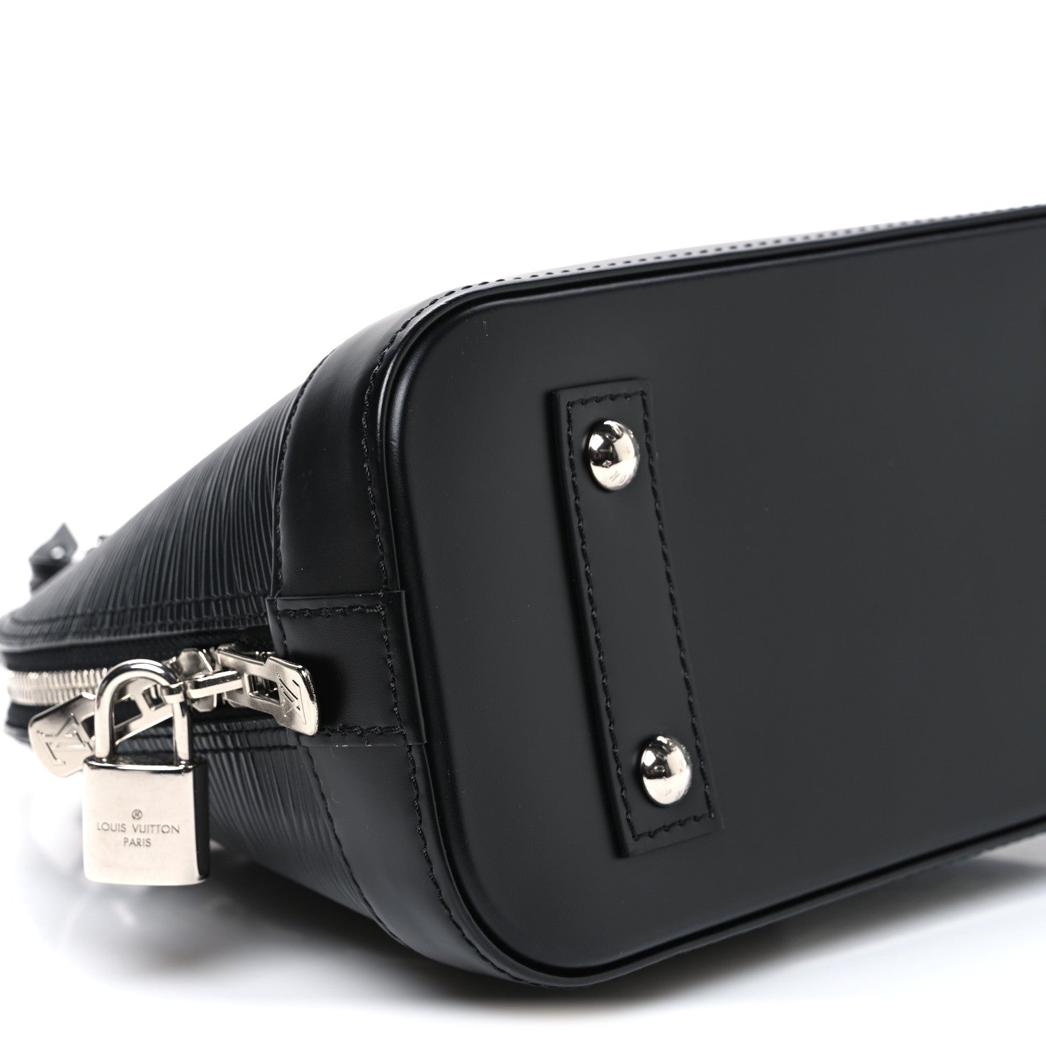 Louis Vuitton Epi Jacquard Alma BB Black 8 of 10