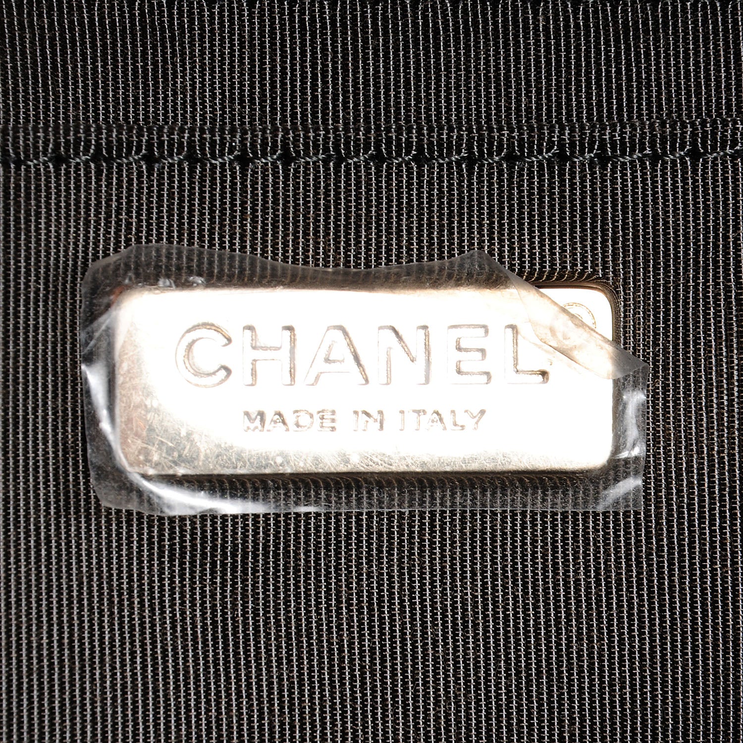 Chanel Perforated Metallic Lambskin Small CC Medals Flap Grey 8 of 9