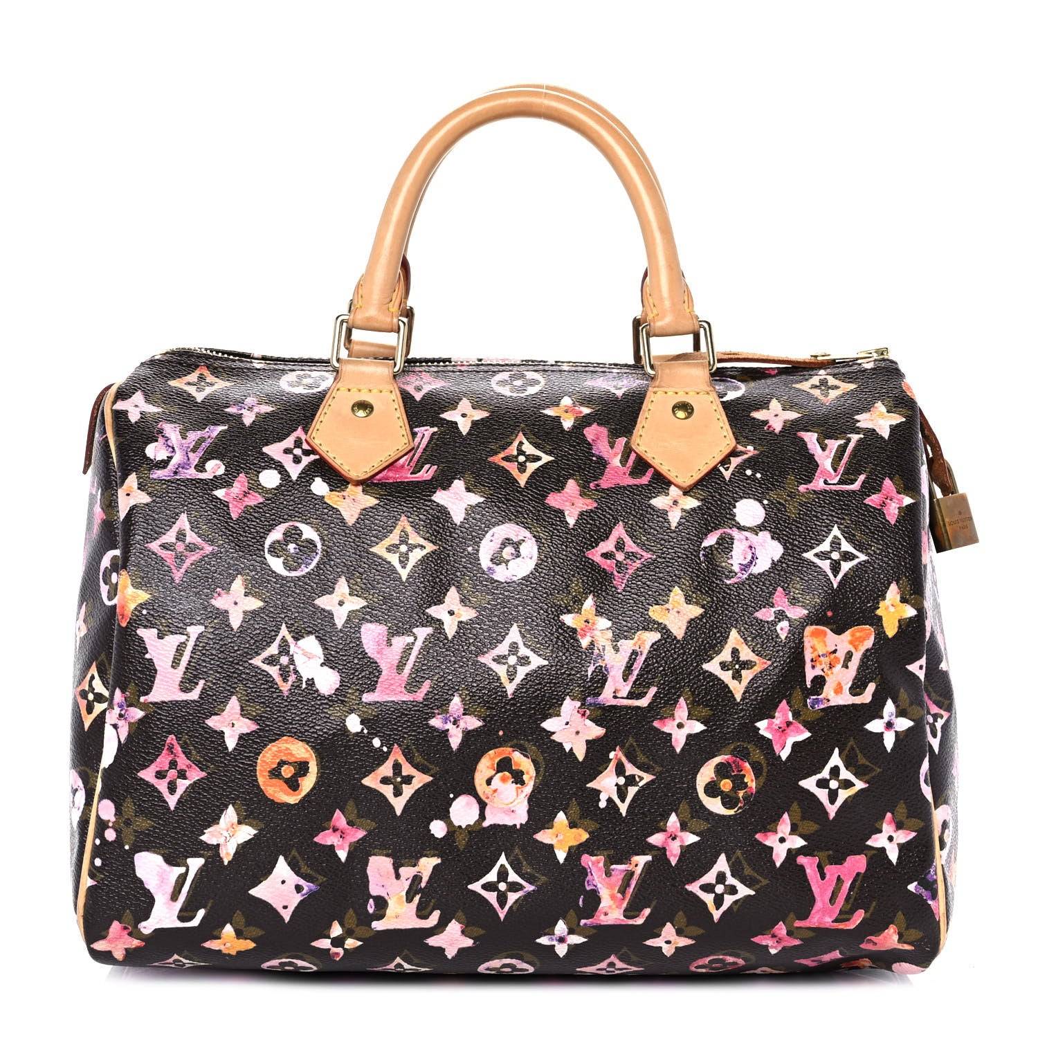 Louis Vuitton Watercolor Aquarelle Speedy 30 Brown 1 of 11
