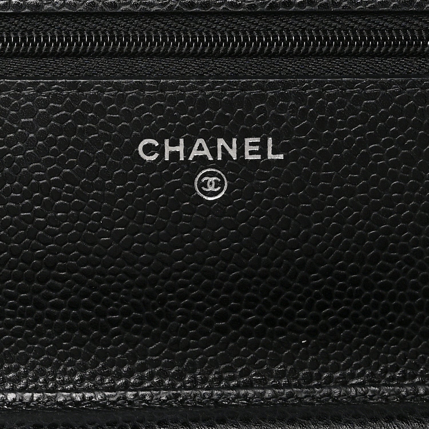 Chanel Caviar Quilted Wallet On Chain WOC Black 6 of 10