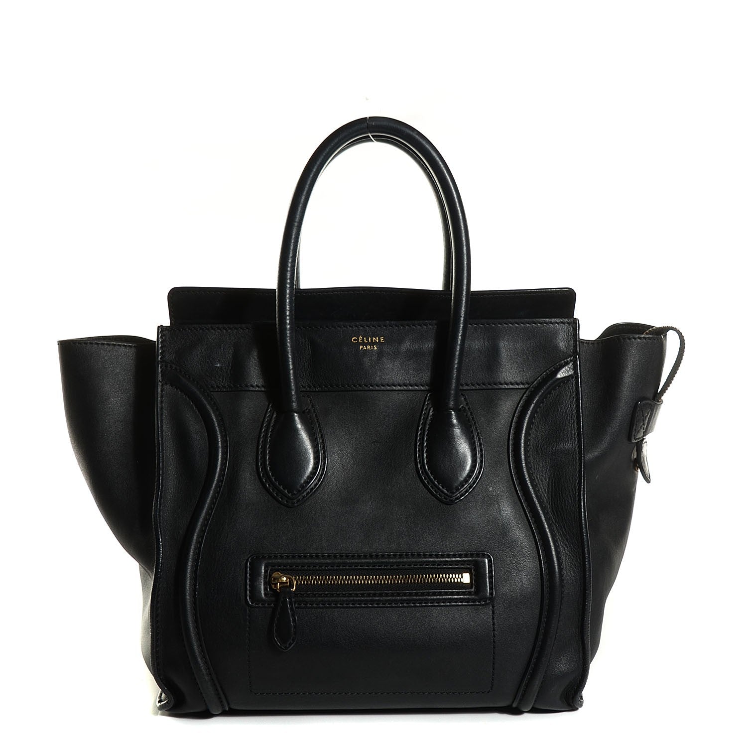 Celine Smooth Calfskin Mini Luggage Black 1 of 8